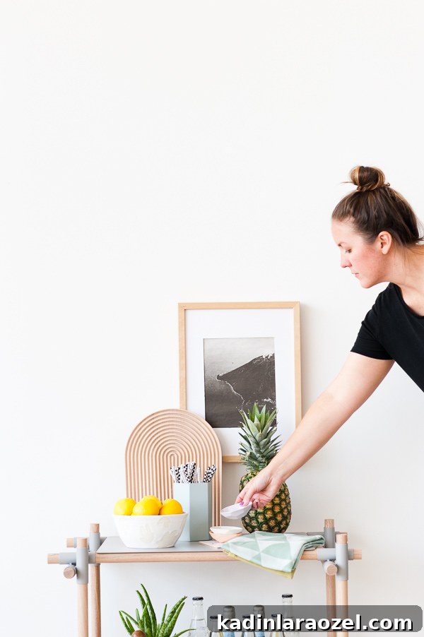 Summer Bar Cart Essentials: How to Style a Chic Home Bar Cart 10 Summer Bar Cart Essentials + Tips for Styling your Own Bar Cart at Home