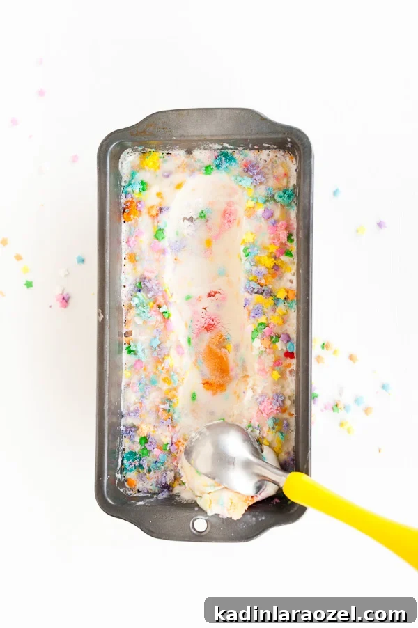 Birthday Cake Ice Cream Recipe: How to Make Cake-Flavored Ice Cream 3 Birthday cake ice cream! Click through for the recipe.