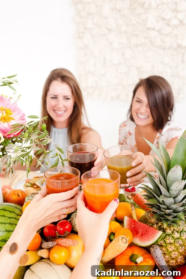 Let There Be Fruit, Veggies, and Peonies: A Fresh Summer Party with More DIY Ideas