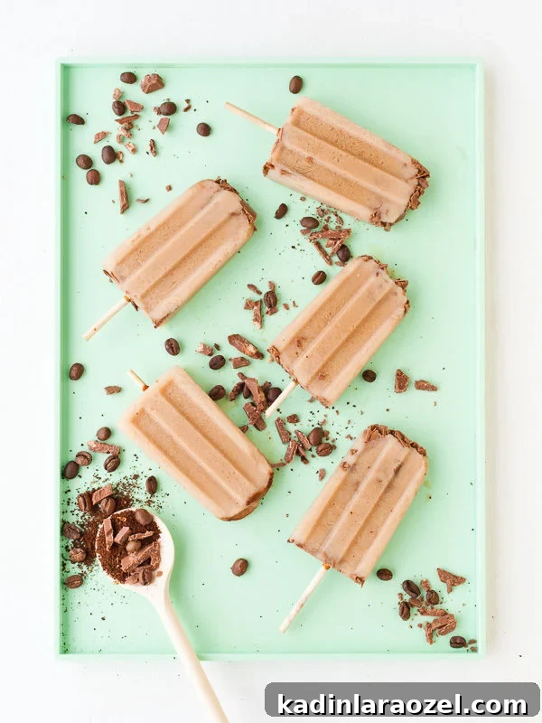 But First Coffee: Iced Coffee Popsicle Recipe for Summer 2 The Easiest Iced Coffee Popsicles Recipe