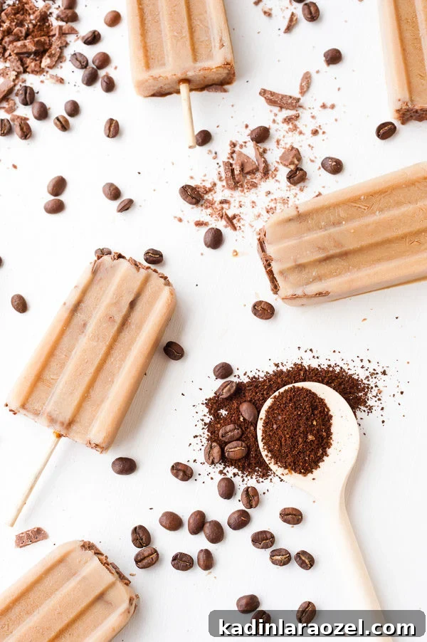 But First Coffee: Iced Coffee Popsicle Recipe for Summer 3 The Easiest Iced Coffee Popsicles Recipe