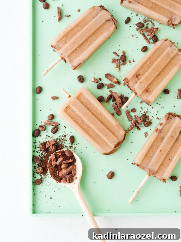 But First Coffee: Iced Coffee Popsicle Recipe for Summer 4 The Easiest Iced Coffee Popsicles Recipe