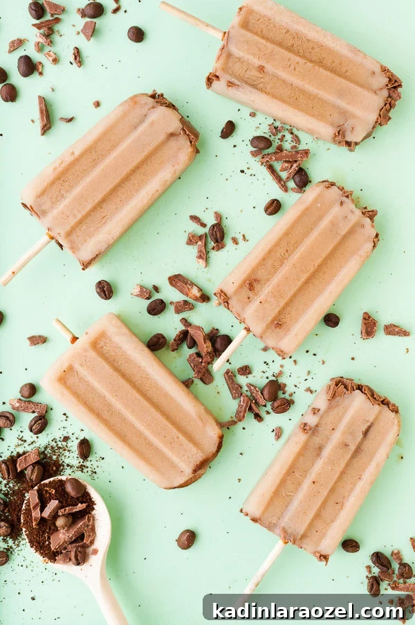 But First Coffee: Iced Coffee Popsicle Recipe for Summer 6 The Easiest Iced Coffee Popsicles Recipe
