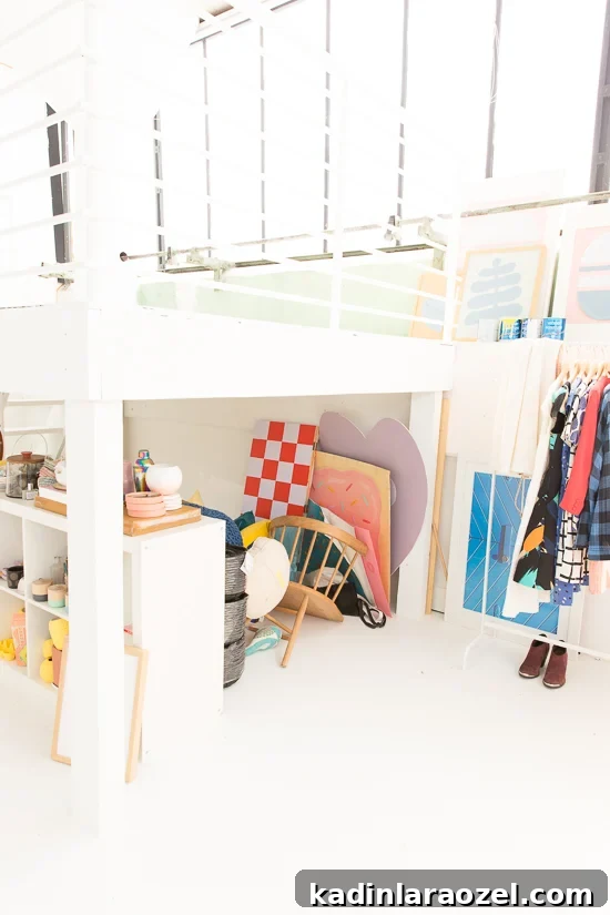 Modern Plywood Shelving Ideas for Stylish Prop Organization 3 Before the built-in (Paper & Stitch studio)