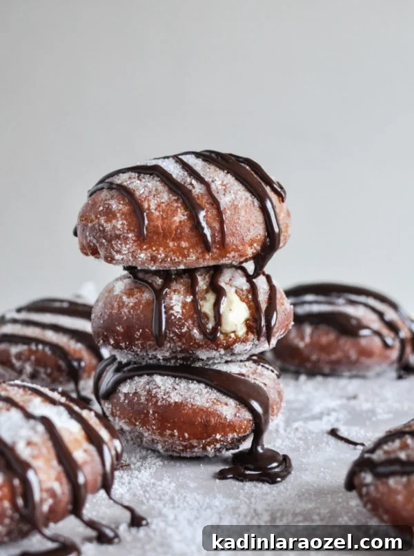 19 Irresistible Peanut Butter Desserts You Can Make Tonight 8 peanut butter cream filled donuts