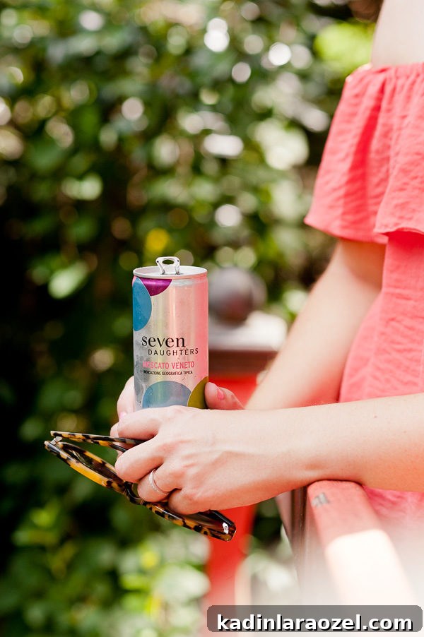 Last-Minute Labor Day DIY: Build a Colorful Hanging Ice Chest 4 Seven Daughters Moscato in a can