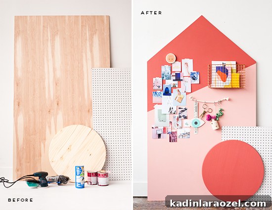 Fall Style Guide: Create a Giant DIY Mood Board Organizer 12 Before + After: How to Make a Giant DIY Mood Board Organizer