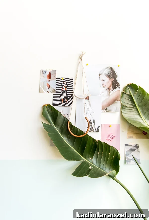 Studio Makeover: Half-Painted Accent Wall Progress Update 14 Subtle painted half wall in a creative workspace.