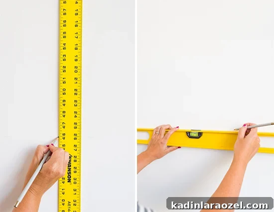 Studio Makeover: Half-Painted Accent Wall Progress Update 6 How to pull off a half painted wall