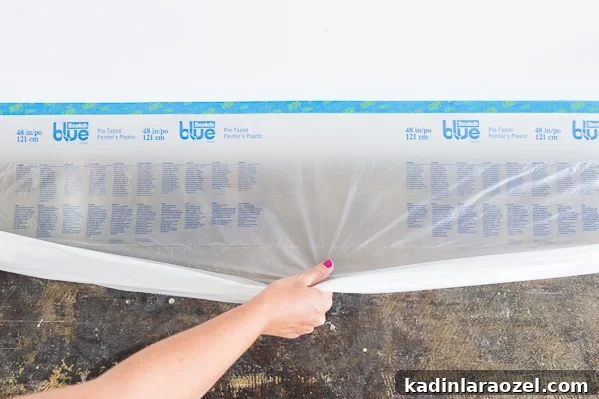 Studio Makeover: Half-Painted Accent Wall Progress Update 9 How to pull off a half painted wall