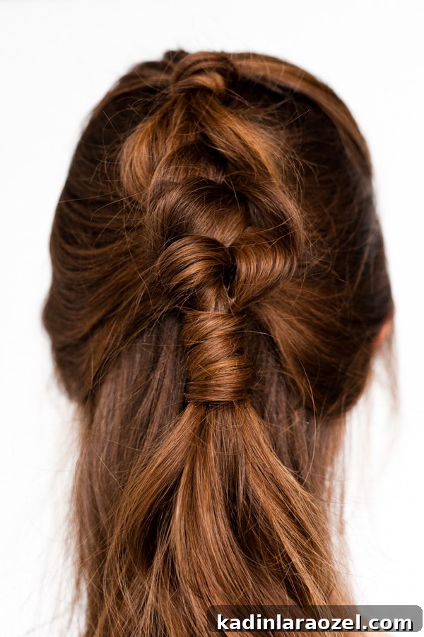 Half-Up Ponytail Braid Tutorial: Step-by-Step Styling Guide 4 Pony Up: A Half Up Pony Braid Hair Tutorial