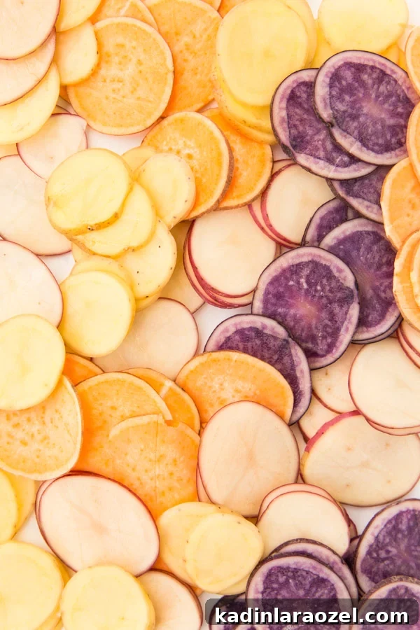 How to make baked potato chips at home in just a few minutes.