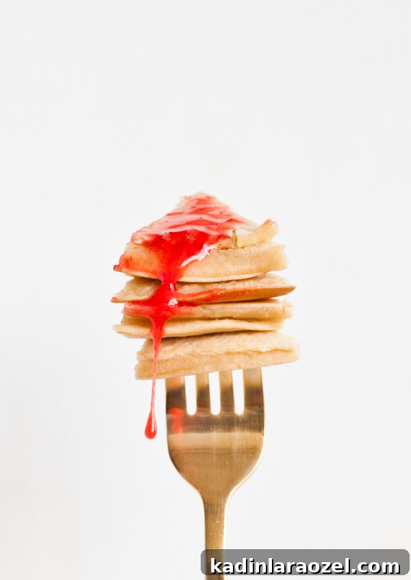Peanut Butter and Jelly Pancakes That Will Surprise Your Tastebuds 5 Peanut butter and jelly pancakes