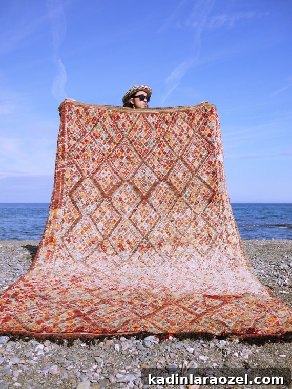 Rug Thug: 17 Rugs That Transform Any Room 12 Rust diamond rug