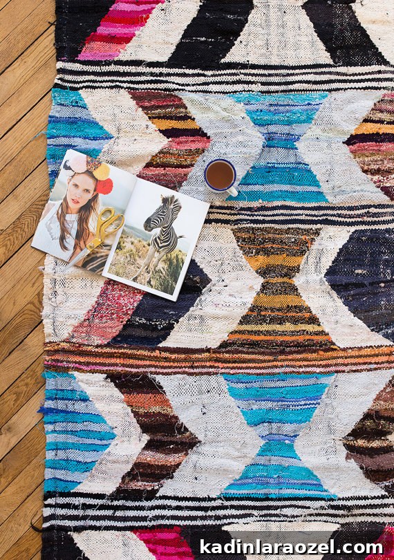 Rug Thug: 17 Rugs That Transform Any Room 16 Aelfie flat-weave rug (alternate)