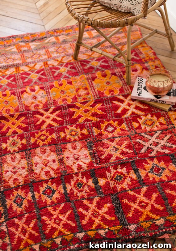 Rug Thug: 17 Rugs That Transform Any Room 3 Beni Ouarain vintage rug