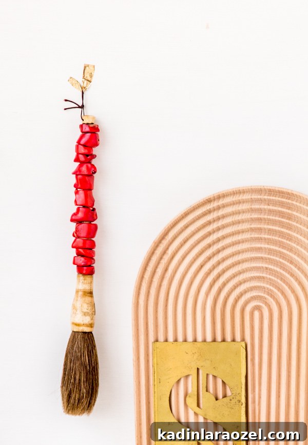 Prop Shop Finds: 7 Unique Purchases I Made This Week 3 Red handle paint brush
