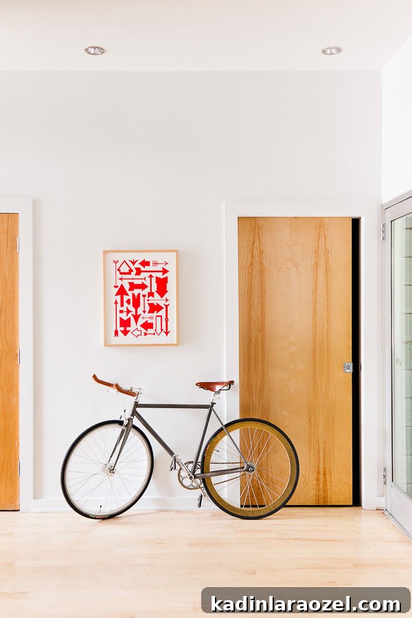 Our Home Featured in Mollie Makes Magazine 2 Entryway with lots of natural light
