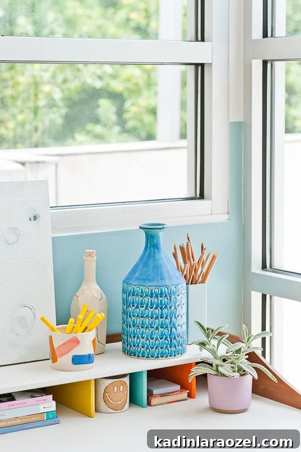 Our Home Featured in Mollie Makes Magazine 3 Desk inspiration