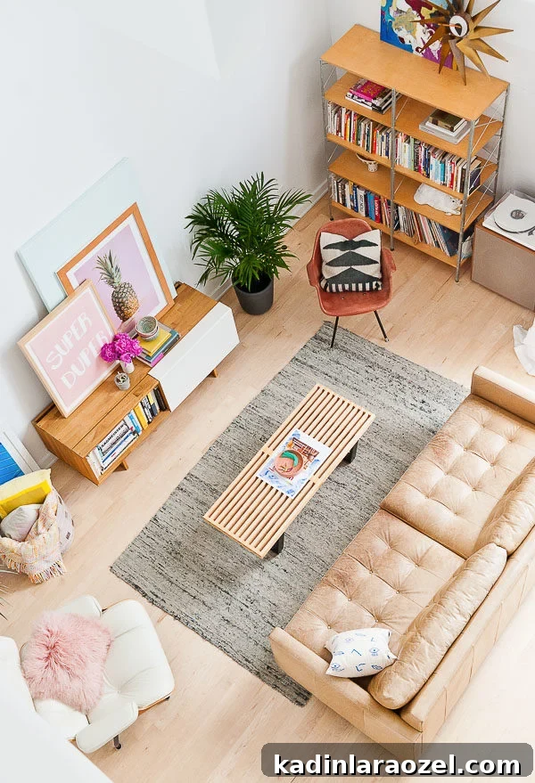 Our Home Featured in Mollie Makes Magazine 6 Eclectic modern living room inspiration