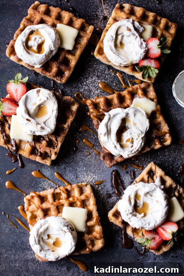 churro waffles