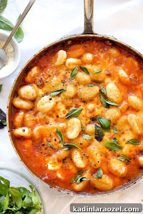 7 Decadent Savory Recipes to Make You Forget It's Monday 6 gnocchi with pomodoro sauce