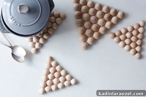 Wood DIY Trivets