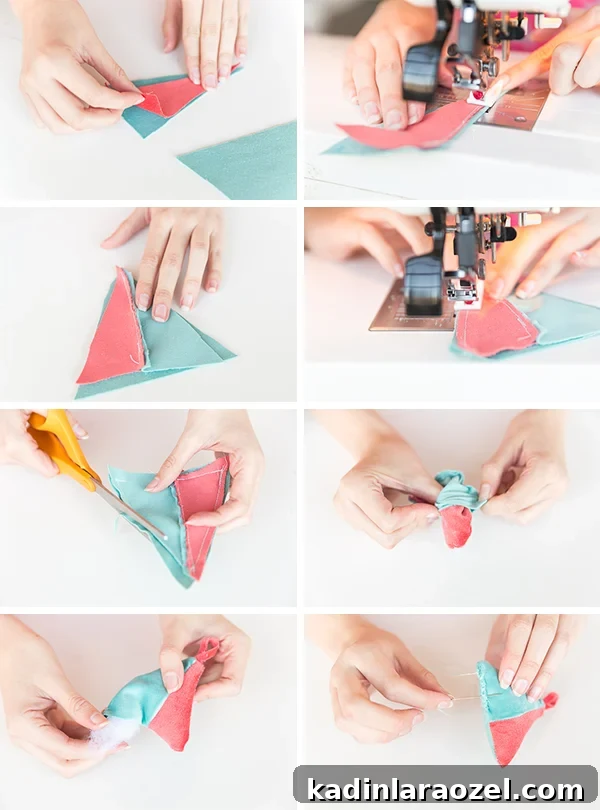 DIY Velvet Color-Blocked Christmas Ornaments: Step-by-Step Guide 3 Color Blocked (Christmas) Vibes: How to Make DIY Velvet Ornaments