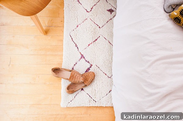 Handmade Moroccan Rug // Guest Bedroom Reveal