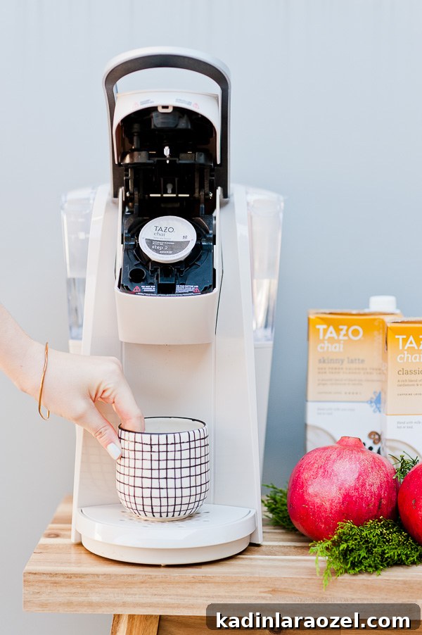 TAZO tea for a winter outdoor party