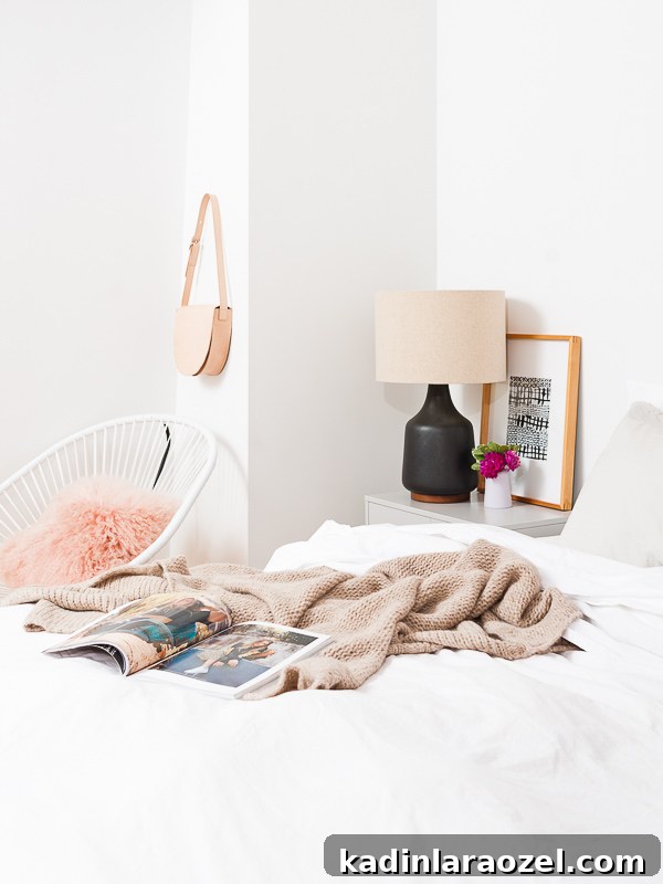 Mid-Century Master Bedroom Makeover: Simple Timeless Design Ideas 11 A mid-century meets eclectic modern master bedroom makeover from Paper & Stitch