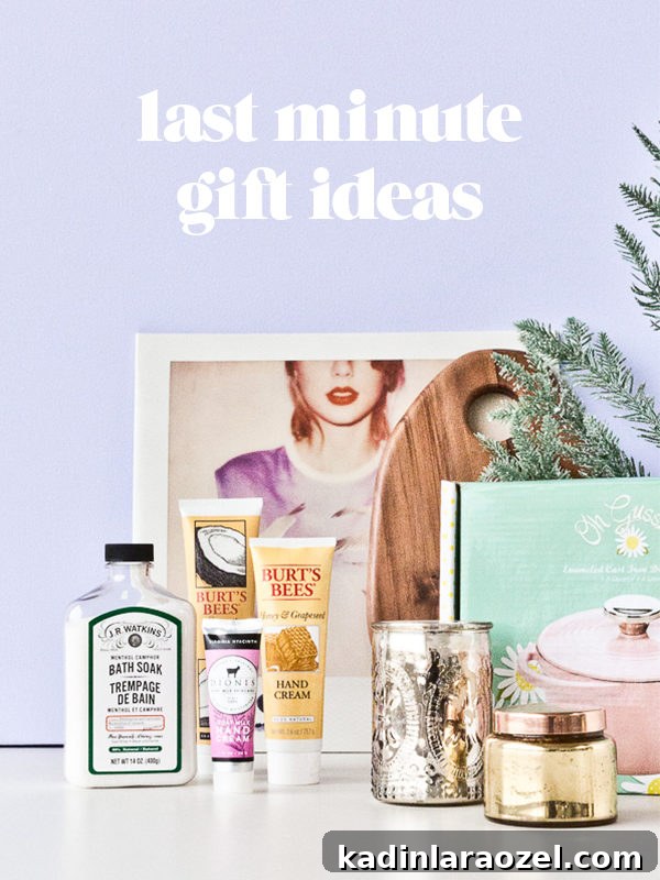 Last minute holiday gift ideas