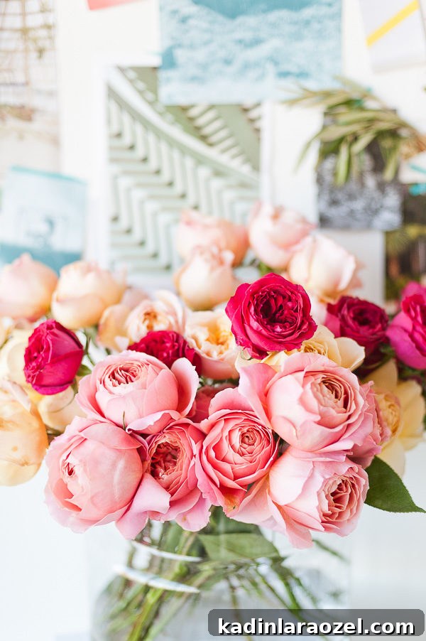 Holiday Flower Power: Winter Style Guide and Atlanta Wreath Workshop 3 These garden roses!