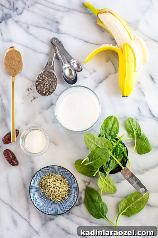 New Year Green Smoothie Recipe for Energy and Detox 3 Clean green smoothie recipe