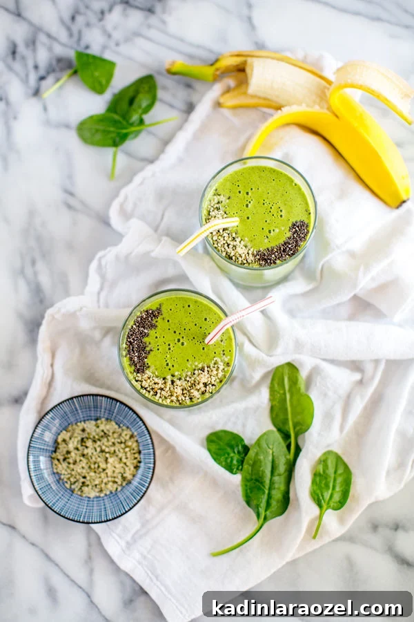 New Year Green Smoothie Recipe for Energy and Detox 4 Green smoothie recipe