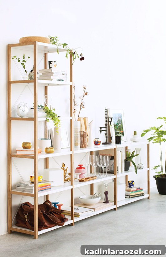 Cool storage in a modern home
