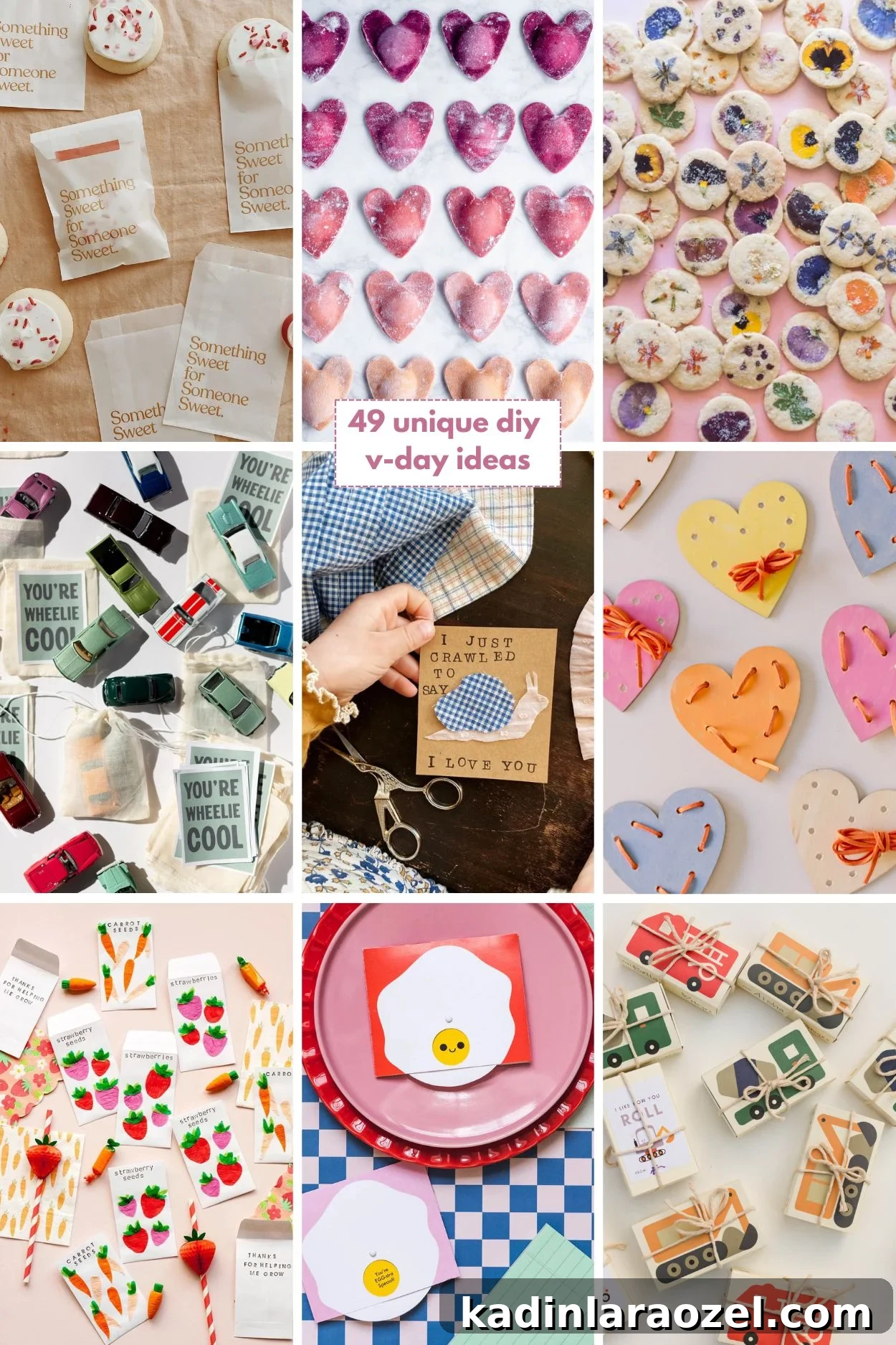49 Creative DIY Valentine Gift Ideas for Loved Ones 2 examples of various diy valentine ideas for gifts and classroom valentines
