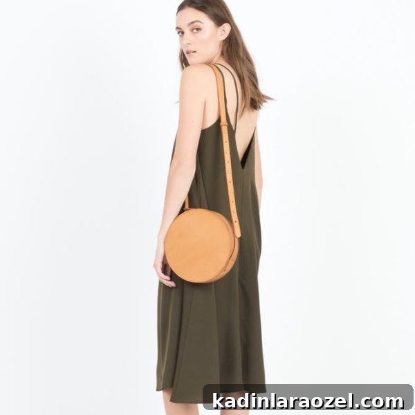 Modern Citizen cartagena leather circle bag from Spring