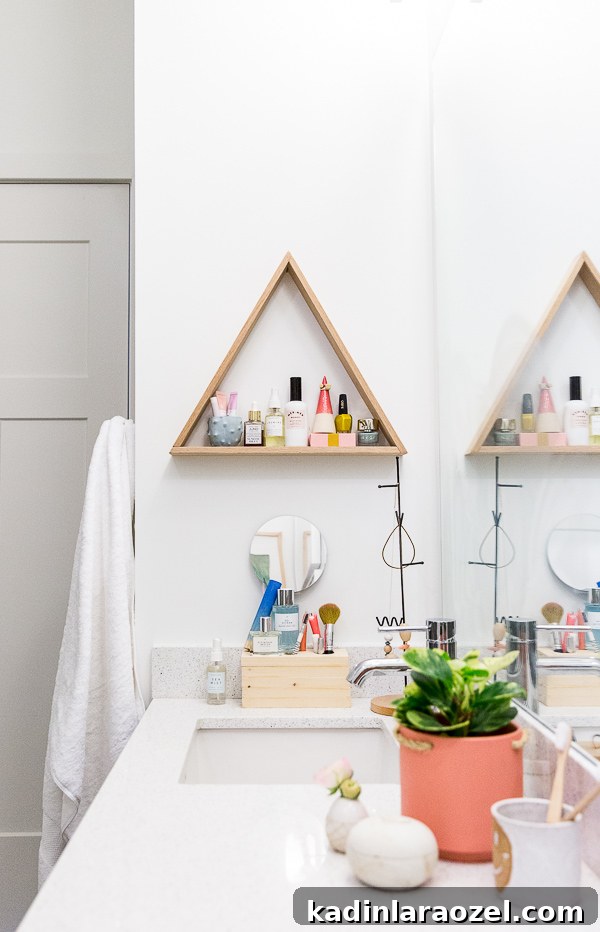 Before and After: My New Master Bathroom Remodel Reveal 2 A minimal modern bathroom makeover / refresh for spring