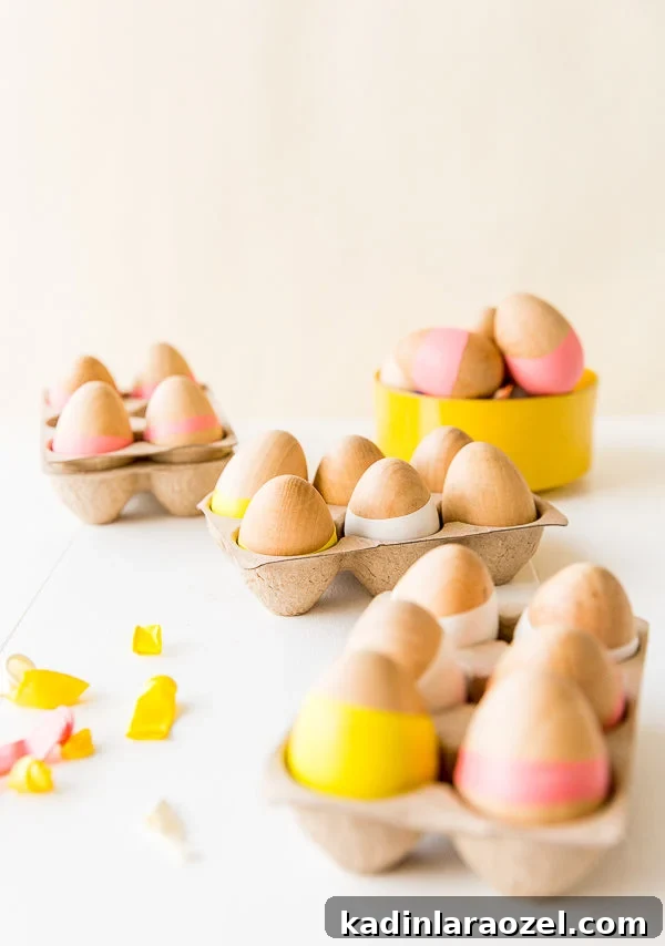 A Mess-Free Balloon Dipped Easter Egg DIY