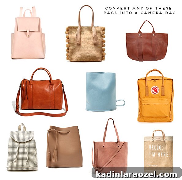Turn Any Bag into a Custom Camera Bag: Step-by-Step Guide 4 Covert any of these handbags or backpacks into a protective camera bag.