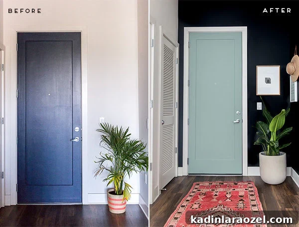 Minimal Modern Entryway Makeover: Stylish Small-Space Ideas 2 A minimal modern entryway makeover. Click through for all of the reveal photos.