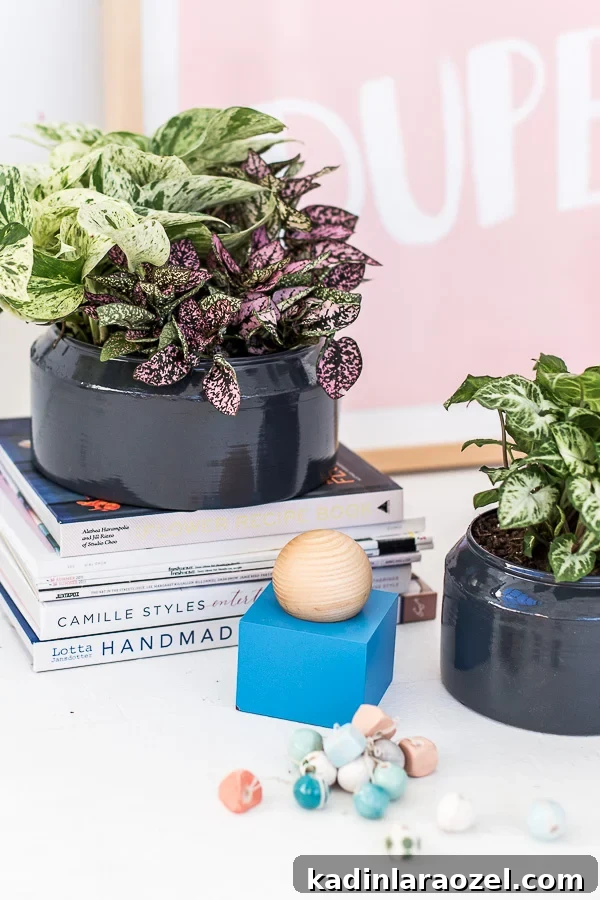 A DIY Metal Planter Makeover in Under an Hour