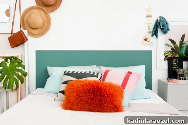 One-Hour DIY Headboard Project: Stylish Design You Can Build Now 15 In Your Dreams: A Clever DIY Headboard Idea that Will Only Take One Hour to Complete
