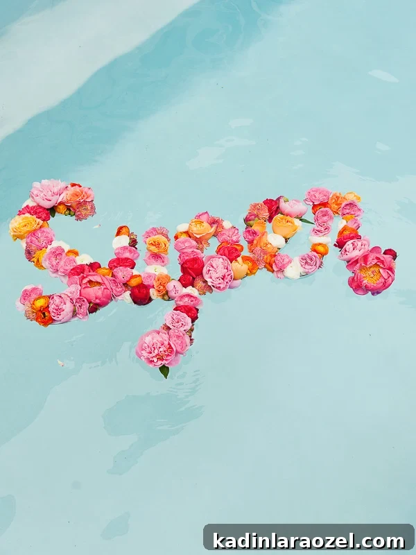 Floating Flower DIY: How to Create a DIY Flower Message (That Also Floats)