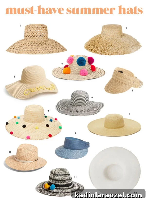 Hat Trick: 12 Must-Have Straw Hats for Summer