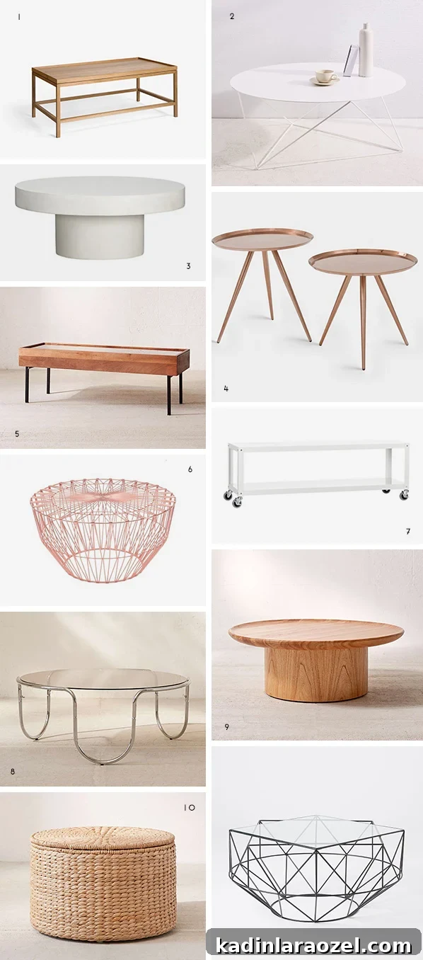 The Coolest Coffee Tables Under $500