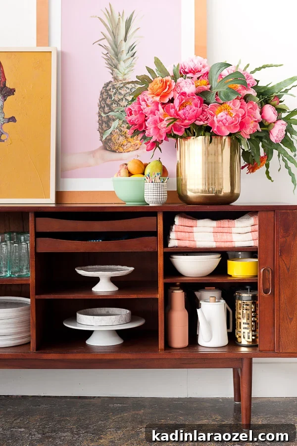 Styling a Mid-Century Sideboard: Tips for Timeless Decor 4 How to Style a (Mid-Century) Sideboard