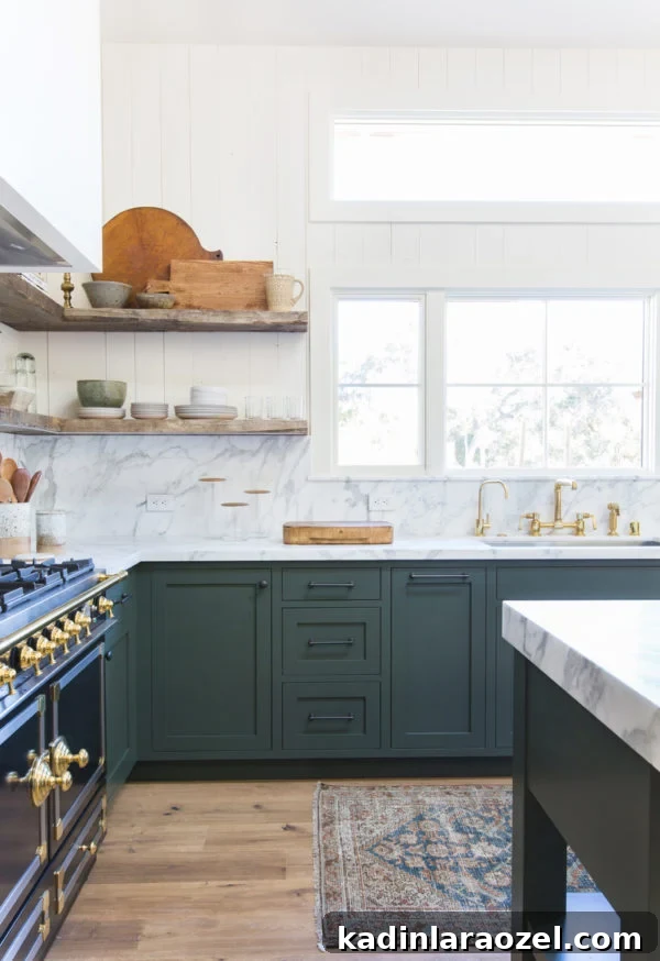 13 Stylish Kitchen Designs to Suit Every Home 9 Kitchen with painted cabinets