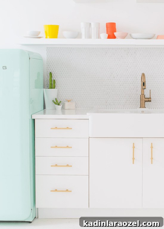 13 Stylish Kitchen Designs to Suit Every Home 10 Budget-friendly studio kitchenette